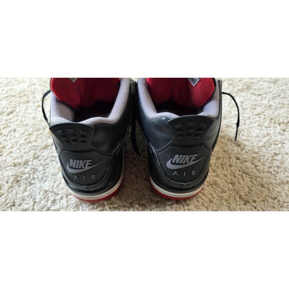 Air Jordan 4 Retro GS 'Bred Reimagined' size 7y - Picture 4 of 8